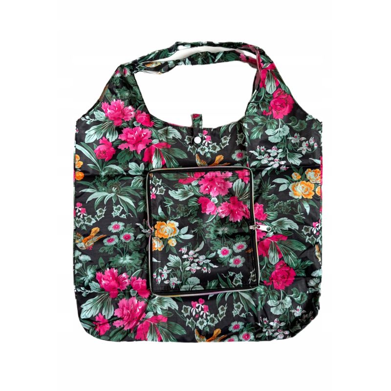 TORBA siatka na zakupy składana, nieprzemakalna shopperka 40x35