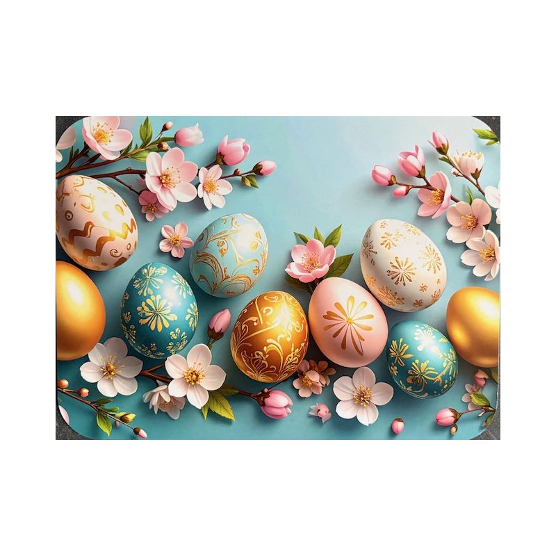 PODKŁADKA WIELKANOCNA ŚWIĄTECZNA NA STÓŁ MATA WIELKANOC STOŁOWA 60 WZORÓW