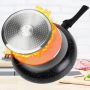Patelnia granitowa powłoka BLACK LINE 24 cm uniwersalna gaz indukcja