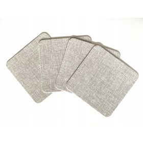 PODSTAWKA POD KUBEK SZARE WŁÓKNA KPL 4 SZTUKI