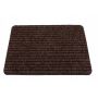 Wycieraczka 40x60 mata antypoślizgowa BRĄZ prążek
