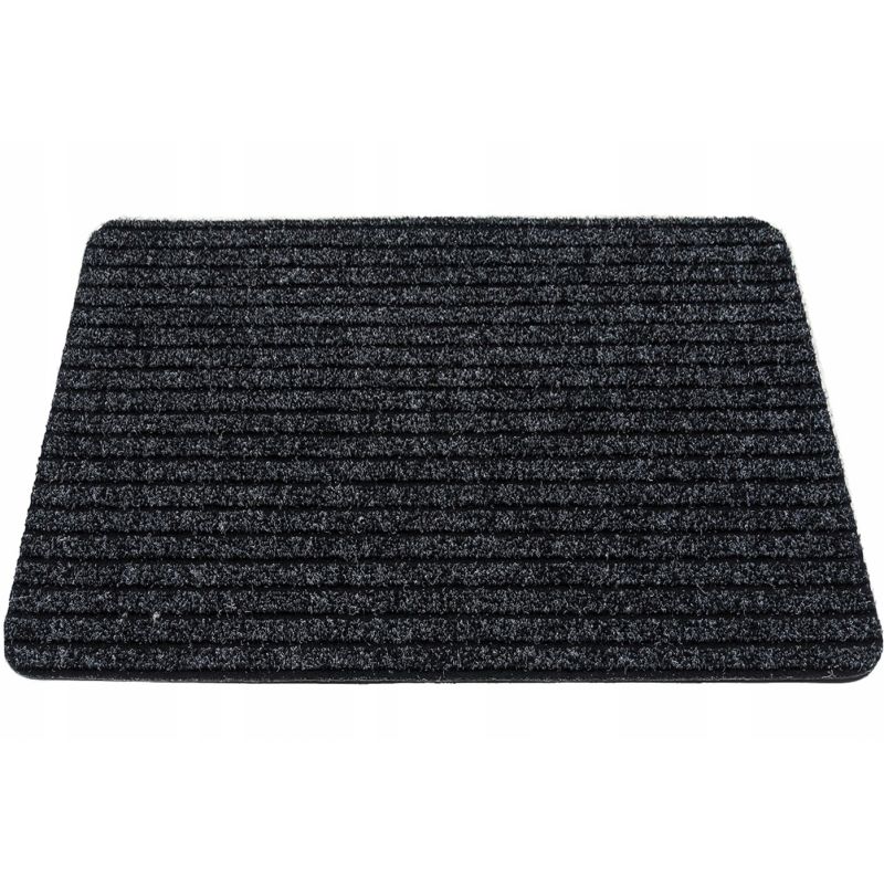 Wycieraczka 40x60 mata antypoślizgowa ANTRACYT prążek
