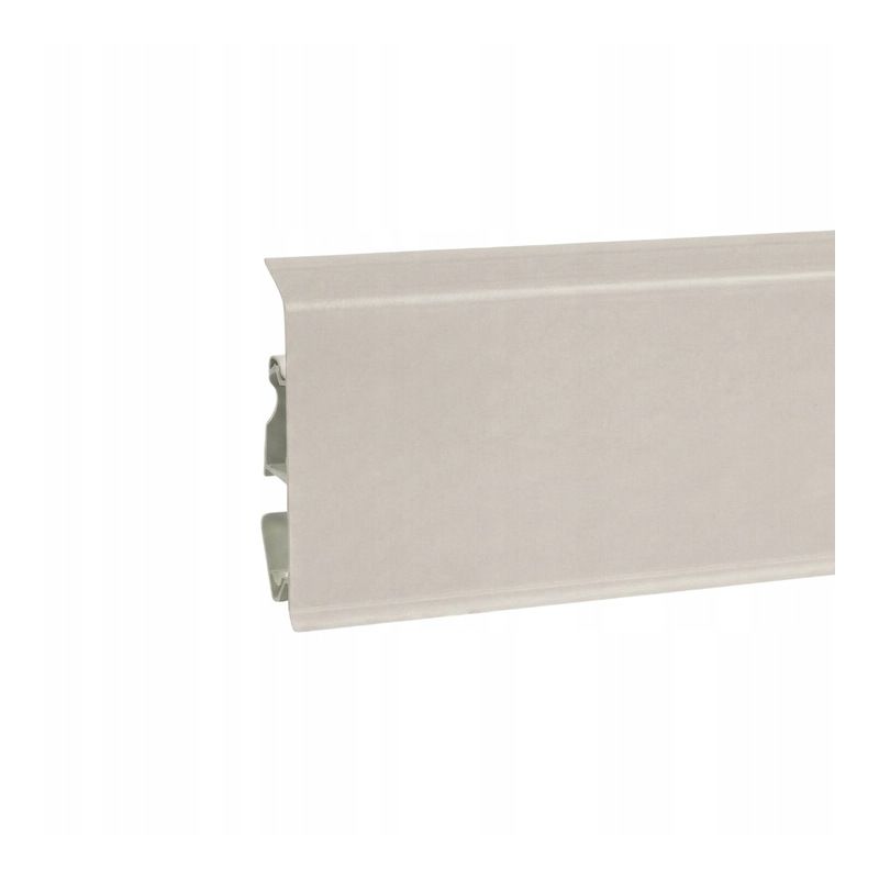 Listwa przypodłogowa KASZMIR EVO szaro beżowa KORNER 70mm