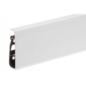 Listwa przypodłogowa BIAŁY MAT HiLine Prestige CEZAR krycie 2,2cm na metry