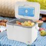 Solidna Lodówka turystyczna z wkładem chłodzącym 5 l w zestawie