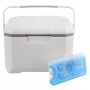 Solidna Lodówka turystyczna z wkładem chłodzącym 5 l w zestawie