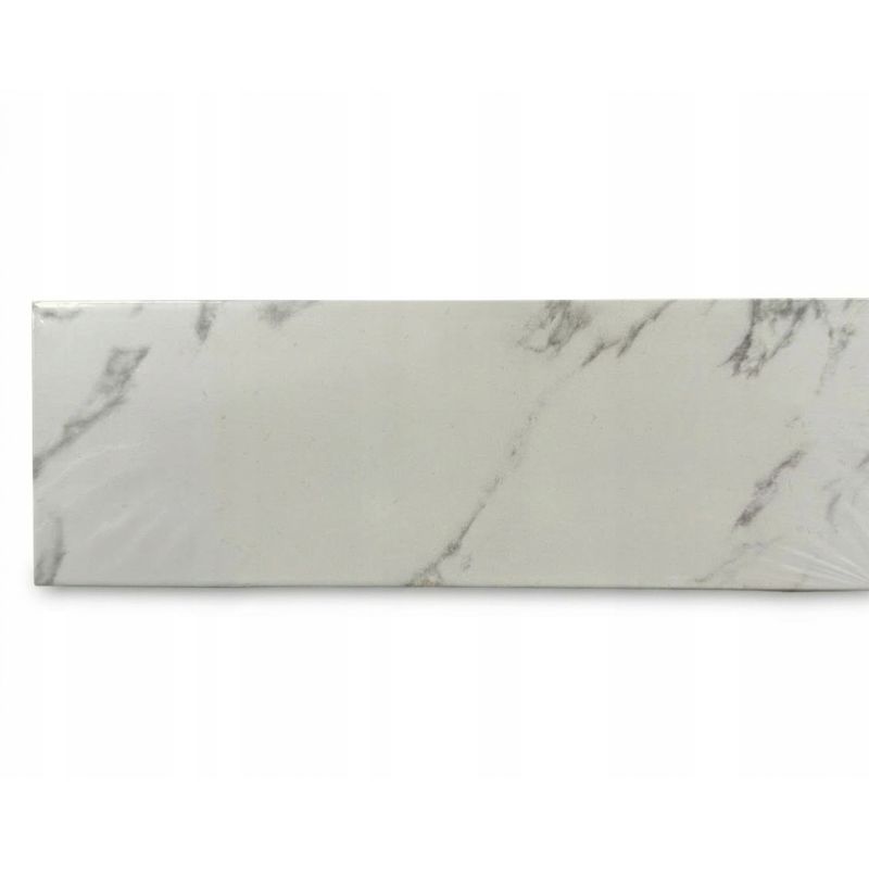 Listwa przypodłogowa Korner Verona KX05 80mm 2,4m MARMUR BIANCO