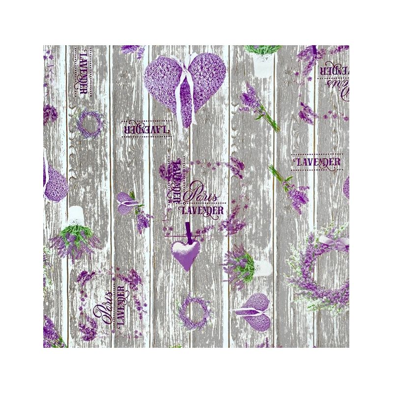 CERATA GRUBA OBRUS Z CERATY KWIATY LAWENDA SERCA