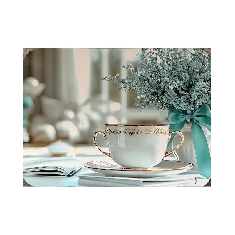 PODKŁADKA ELEGANCKA MATA STOŁOWA NA STÓŁ KAWA CIASTKA