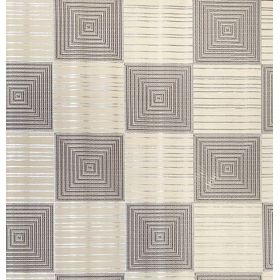 CERATA GL - BEŻ BRĄZ SREBRNA Krata