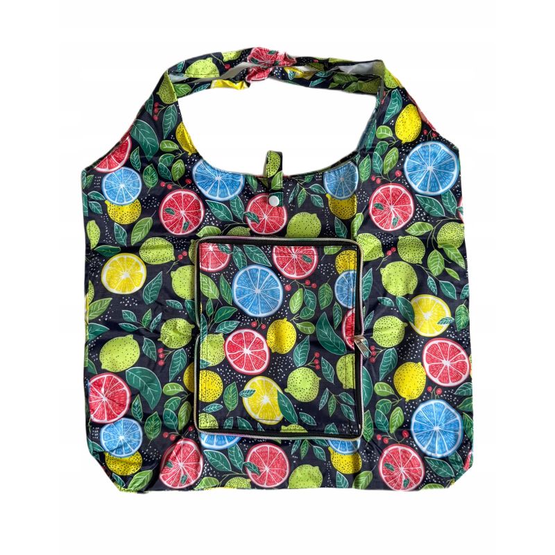 TORBA siatka na zakupy składana, nieprzemakalna shopperka 40x35