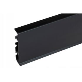 LISTWA PRZYPODŁOGOWA HI LINE PRESTIGE CZARNY MAT CEZAR 22mm NA METRY