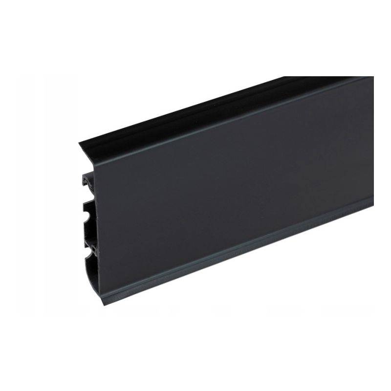 LISTWA PRZYPODŁOGOWA HI LINE PRESTIGE CZARNY MAT CEZAR 22mm NA METRY