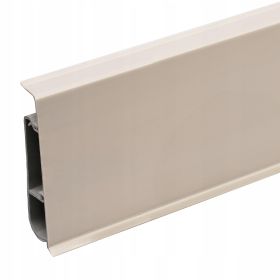 LISTWA PRZYPODŁOGOWA HI LINE PRESTIGE KASZMIR CEZAR 22mm SZARA BEŻ NA METRY