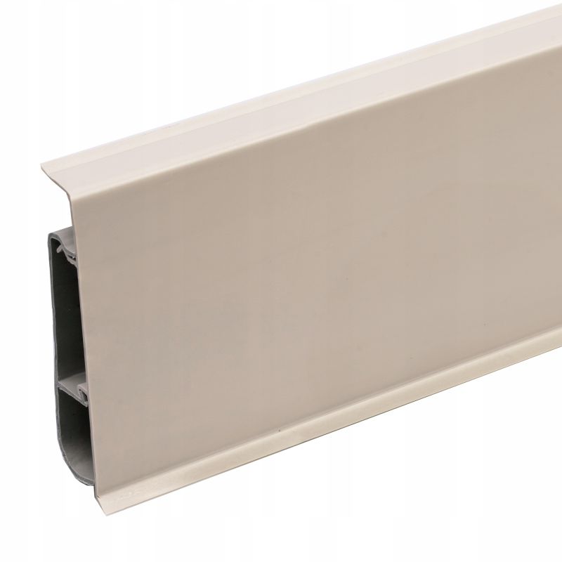 LISTWA PRZYPODŁOGOWA HI LINE PRESTIGE KASZMIR CEZAR 22mm SZARA BEŻ NA METRY