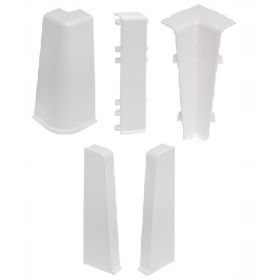 AKCESORIA DO LISTWY HI LINE PRESTIGE BIAŁE POŁYSK CENA ZA SZTUKĘ