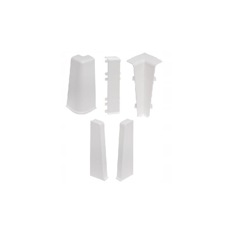 AKCESORIA DO LISTWY HI LINE PRESTIGE BIAŁE MAT CENA ZA SZTUKĘ