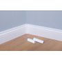 LISTWA PRZYPODŁOGOWA MDF 10 RYFEL BIAŁA