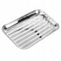 Blacha do grillowania stalowa perforowana 34,5x24 cm tacka na grilla
