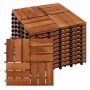 Płytka tarasowa Akacja 30 x 30 cm 12 klepek system click na balkon taras
