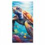 Duży Ręcznik 70x140 cm Kąpielowy Holiday na plażę basen Szybkoschnący