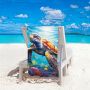 Duży Ręcznik 70x140 cm Kąpielowy Holiday na plażę basen Szybkoschnący