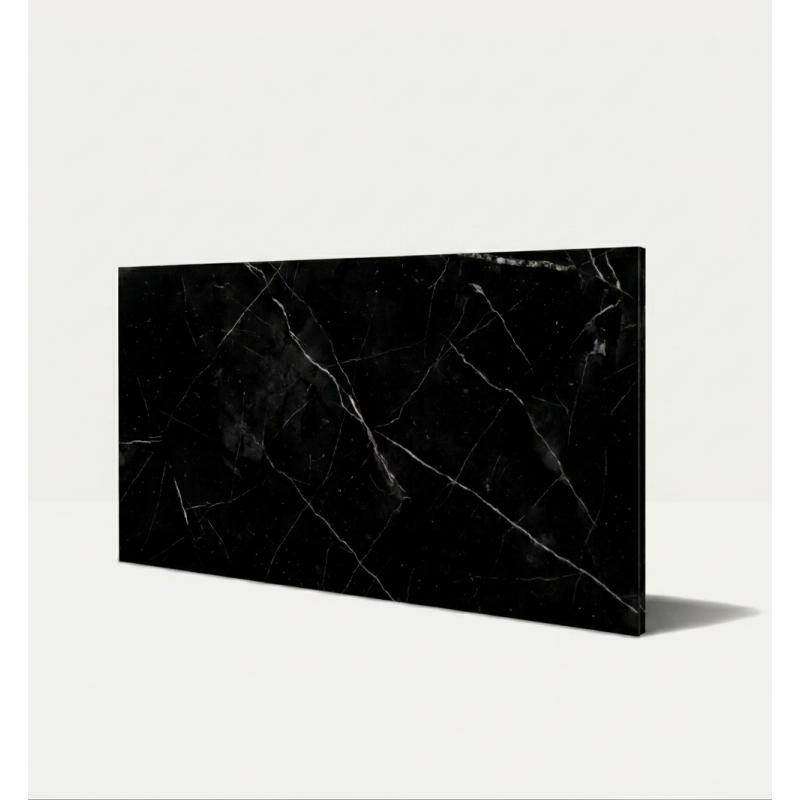 PŁYTKA ŚCIENNA SPECTRA SPC PŁYTKI PANELE MARMUR NERO CZARNE 60x30cm