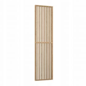 ŚCIANKA PRZESTRZENNA ŻALUZJA PIONOWA Z LAMELI DĄB SARAGOSSA 75x634x2500mm