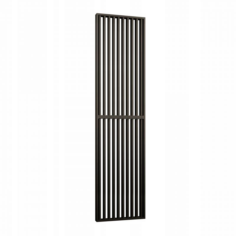 ŚCIANKA PRZESTRZENNA ŻALUZJA PIONOWA Z LAMELI CZARNA ARF 75x634x2500mm