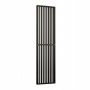 ŚCIANKA PRZESTRZENNA ŻALUZJA PIONOWA Z LAMELI CZARNA ARF 75x634x2500mm
