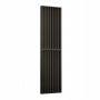 ŚCIANKA PRZESTRZENNA ŻALUZJA PIONOWA Z LAMELI CZARNA ARF 75x634x2500mm
