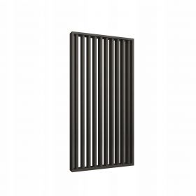 ŚCIANKA PRZESTRZENNA ŻALUZJA PIONOWA Z LAMELI CZARNA ARF 75x634x1250mm