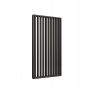 ŚCIANKA PRZESTRZENNA ŻALUZJA PIONOWA Z LAMELI CZARNA ARF 75x634x1250mm