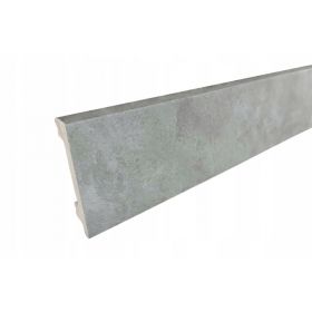 Listwa przypodłogowa Korner Verona KX05 80mm 2,4m BETON JASNY