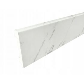 Listwa przypodłogowa Korner Verona KX05 80mm 2,4m MARMUR BIANCO
