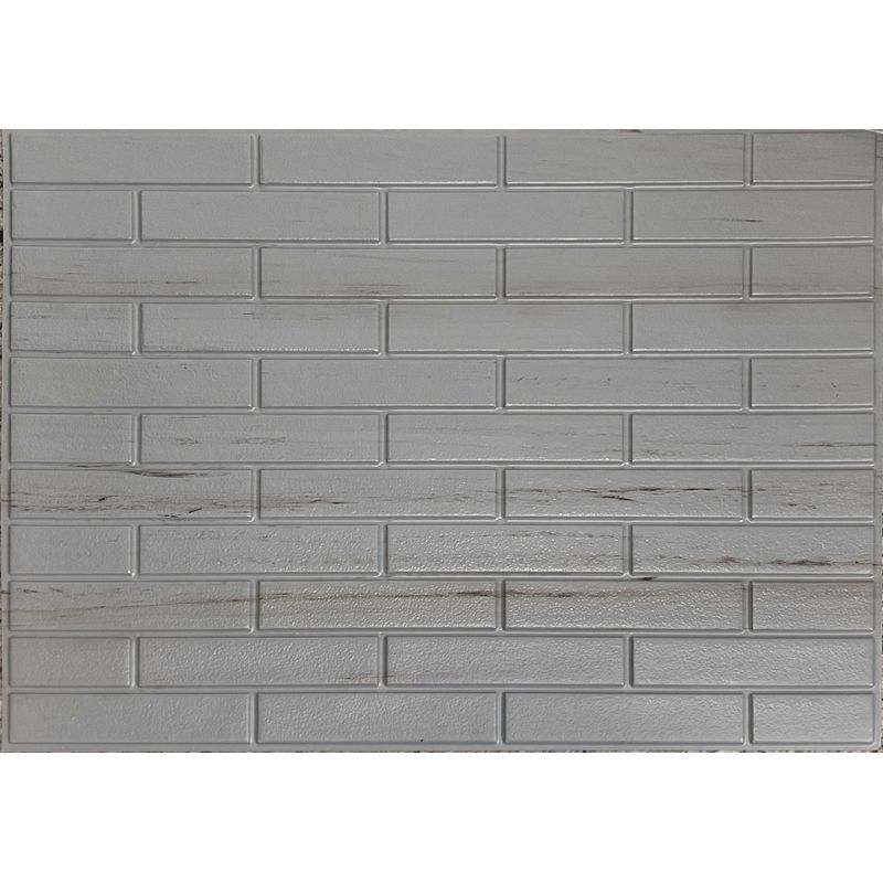 OKŁADZINA ścienna 3D Kuchnia CEGŁA PCV OS03 SZARA CEGŁA + DREWNO