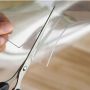 MIĘKKIE SZKŁO MATA OCHRONNA TRANSPARENTNA PCV NA WYMIAR BLAT STÓŁ 1mm/80cm