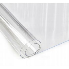 MIĘKKIE SZKŁO MATA OCHRONNA TRANSPARENTNA PCV NA WYMIAR BLAT STÓŁ 1mm/100cm