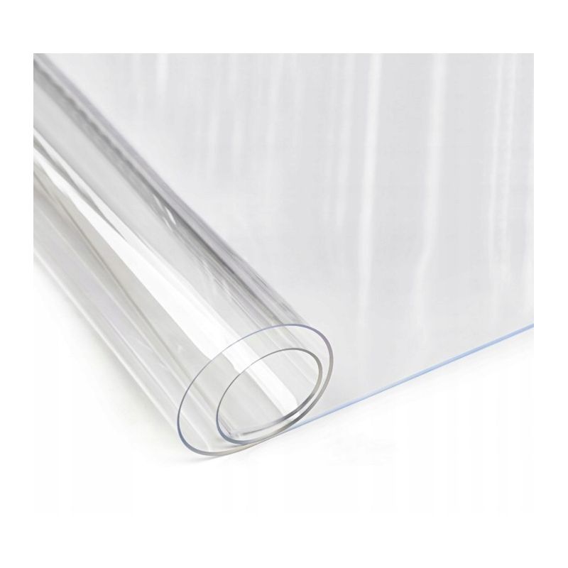 MIĘKKIE SZKŁO MATA OCHRONNA TRANSPARENTNA PCV NA WYMIAR BLAT STÓŁ 1mm/100cm