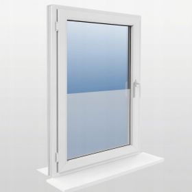 Folia na szyby Okleina okienna statyczna SF15 Szron 60x150cm ochrona UV
