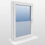 Folia na szyby Okleina okienna statyczna SF15 Szron 60x150cm ochrona UV