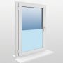 Folia na szyby Okleina okienna statyczna SF19 Lustrzana 60x150cm ochrona UV