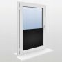 Folia na szyby Okleina okienna statyczna SF18 Czarna 90x150cm ochrona UV