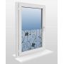 Folia na szyby Okleina statyczna SF08 Mleczna kwiaty 60x150cm ochrona UV