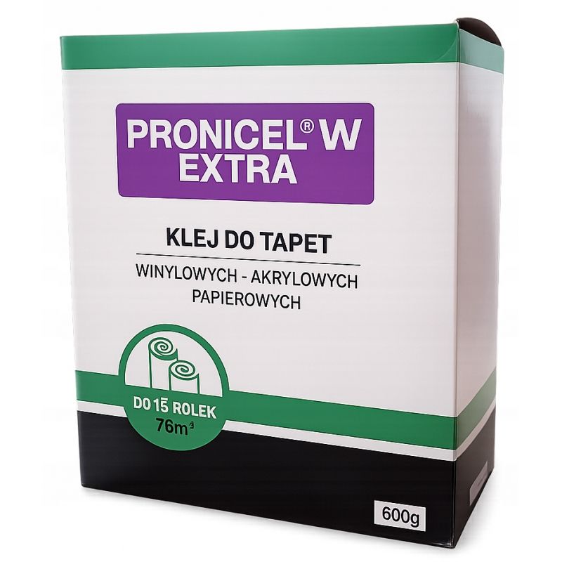 KLEJ DO TAPET UNIWERSALNY PRONICEL W Extra 0,6 kg granulat na 10-15 rolek