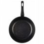 Patelnia tradycyjna Basic Line 24 cm granitowa powłoka nieprzywierająca