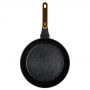 PATELNIA Terruna 26 cm granitowa NIENAGRZEWAJĄCA RĄCZKA gaz indukcja