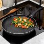 PATELNIA GRANITOWA UNIWERSALNA GAZ INDUKCJA SIMPLE HOME 28CM