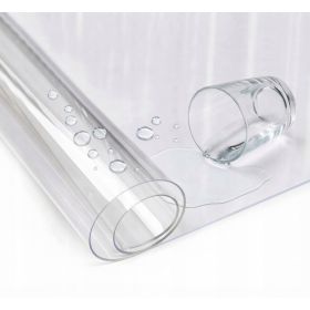 MIĘKKIE SZKŁO / MATA OCHRONNA PCV NA WYMIAR 1 mm - SZEROKOŚĆ 120 cm