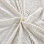 Prześcieradło z gumką Cotton world mikrofibra 160 x 200 cm pluszowe KREM